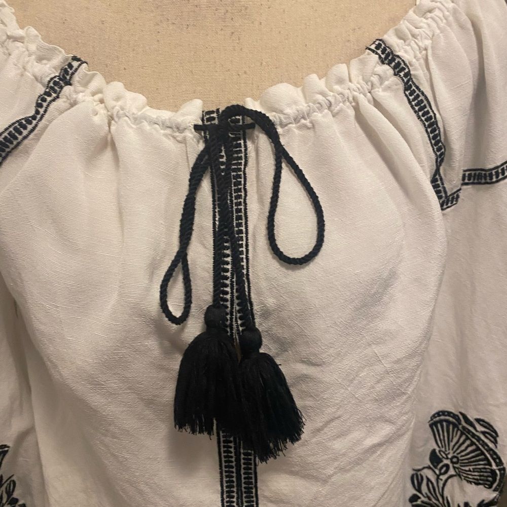 Maje embroidered boho blouse, S - Picture 3 of 11